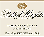 Bethel Heights 2006 Estate Grown Chardonnay