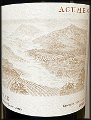 Acumen 2021 Peak Edcora Vineyard Cabernet Sauvignon