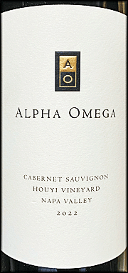 Alpha Omega 2022 Houyi Cabernet Sauvignon