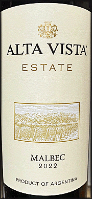 Alta Vista 2022 Estate Malbec