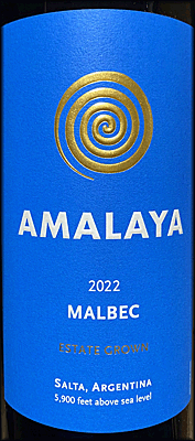 Amalaya 2022 Malbec