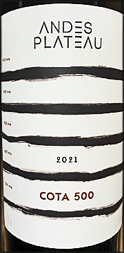 Andes Plateau 2021 Cota 500 Cabernet Sauvignon