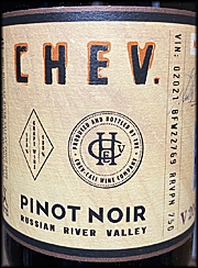 CHEV 2021 Russian River Pinot Noir