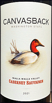 Canvasback 2021 Walla Walla Cabernet Sauvignon