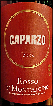 Caparzo 2022 Rosso di Montalcino