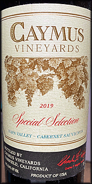 Caymus 2019 Special Selection Cabernet Sauvignon