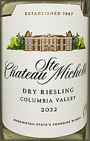 Chateau Ste. Michelle 2022 Dry Riesling