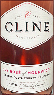 Cline 2023 Dry Rose of Mourvedre