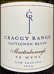 Craggy Range 2023 Te Muna Sauvignon Blanc