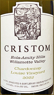 Cristom 2022 Louise Vineyard Chardonnay