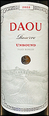 DAOU 2022 Unbound Reserve