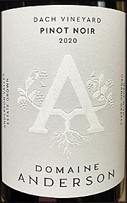 Domaine Anderson 2020 Dach Pinot Noir