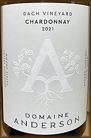 Domaine Anderson 2021 Dach Chardonnay