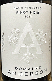 Domaine Anderson 2021 Dach Pinot Noir