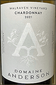 Domaine Anderson 2021 Walraven Chardonnay