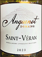 Domaine Anguenot 2023 Saint Veran