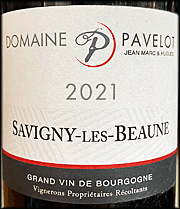 Domaine Pavelot 2021 Savigny-les-Beaune Village