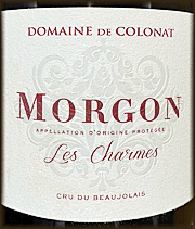 Domaine de Colonat 2023 Morgon Les Charmes