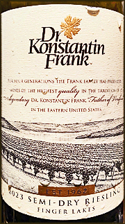 Dr. Konstantin Frank 2023 Semi-Dry Riesling