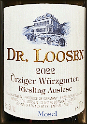 Dr. Loosen 2022 Urziger Wurzgarten Auslese Riesling