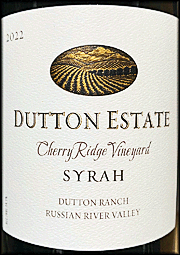 Dutton Estate 2022 Cherry Ridge Syrah