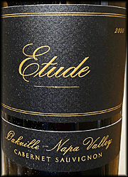 Etude 2020 Oakville Cabernet Sauvignon