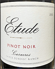 Etude 2021 Grace Benoist Pinot Noir