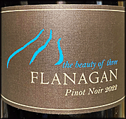 Flanagan 2022 The Beauty of Three Pinot Noir