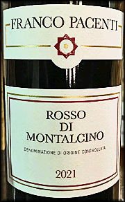 Franco Pacenti 2021 Rosso di Montalcino