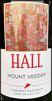 Hall 2021 Mount Veeder Cabernet Sauvignon