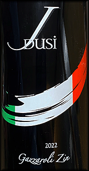 J Dusi 2022 Gazzaroli Zinfandel