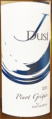 J Dusi 2023 Pinot Grigio