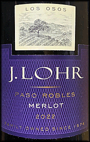 J. Lohr 2022 Los Osos Merlot