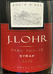 J. Lohr 2022 South Ridge Syrah