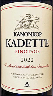 Kanonkop 2022 Kadette Pinotage