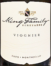 King Family 2022 Viognier