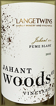 LangeTwins 2022 Jahant Woods Fume Blanc