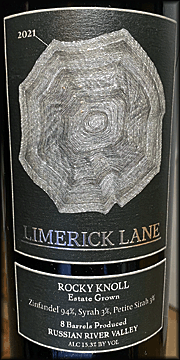 Limerick Lane 2021 Rocky Knoll Zinfandel