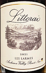 Littorai 2021 Les Larmes Pinot Noir