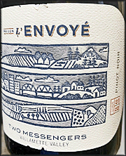 Maison L'Envoye 2022 Two Messengers Pinot Noir