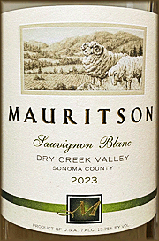 Mauritson 2023 Sauvignon Blanc