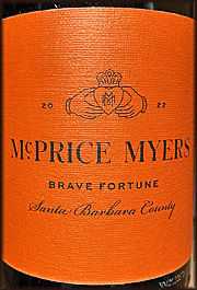 McPrice Myers 2022 Brave Fortune Syrah