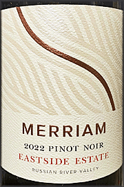 Merriam 2022 Eastside Estate Pinot Noir