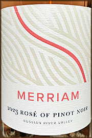 Merriam 2023 Rose of Pinot Noir