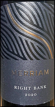 Merriam 2020 Right Bank Red Wine