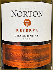 Norton 2022 Reserva Chardonnay