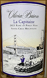 Olivia Brion 2023 Le Capitaine Pinot Noir Rose