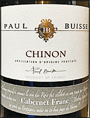 Paul Buisse 2022 Chinon