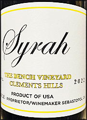 Pax 2022 The Bench Syrah