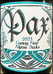 Pax 2023 Alpine Peaks Gamay Noir